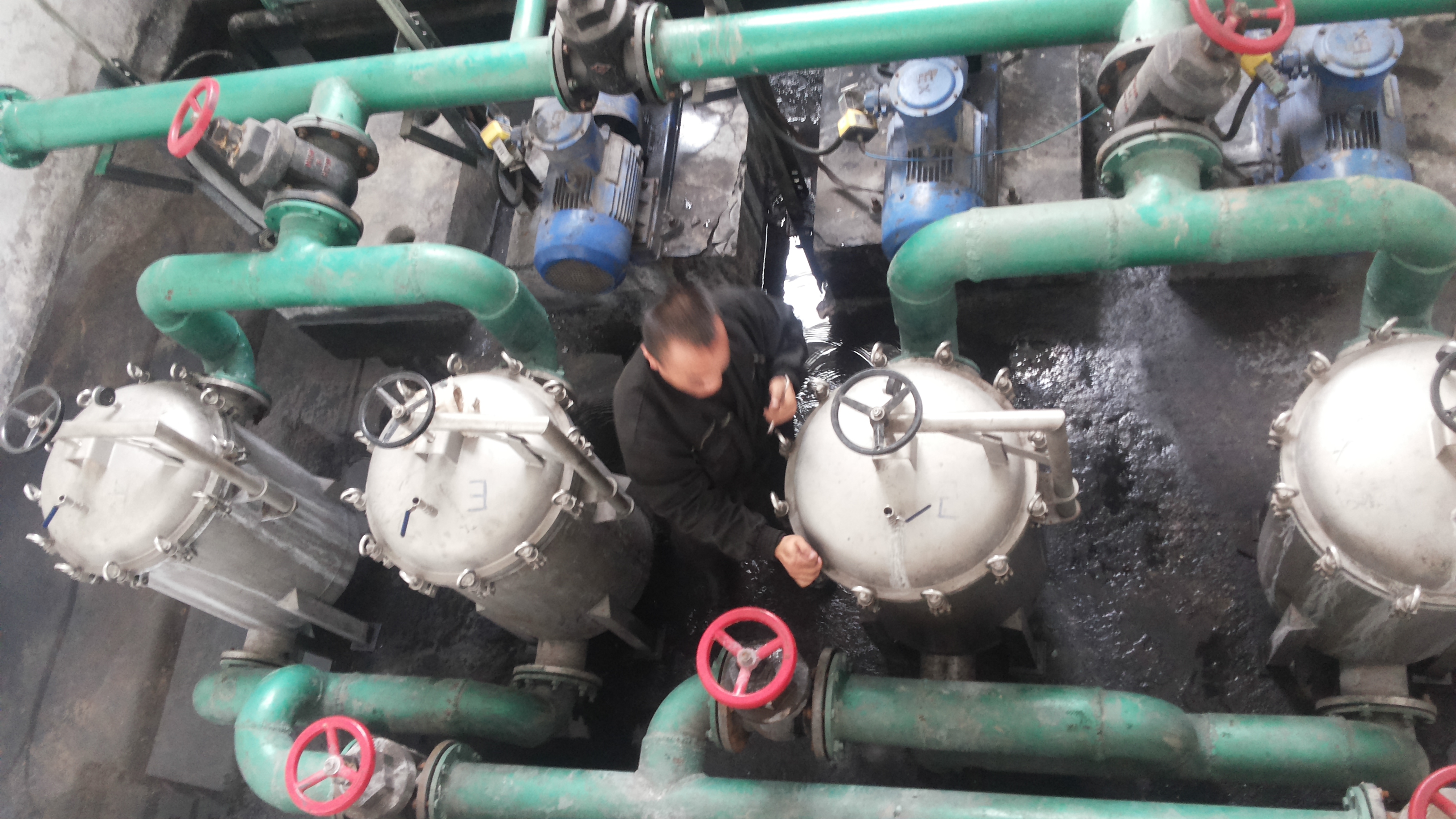 山西西山煤電屯蘭煤礦再次訂購我公司瓦斯抽采專用水質處理器1套